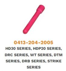 0413-204-2005 Заглушка колодки серии HD30, HDP20 (красная) ― Auto Tuning Group Ltd