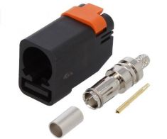 73403-5740 FAKRA II SMB Plug,  Keying Option A, Black ― Auto Tuning Group Ltd