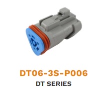  DT06-3S-P006 разъем гнездовой DEUTSCH серия DT 3 pin, J1939 (терминальный резистор 120 Ом)  ― Auto Tuning Group Ltd