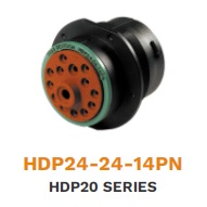 HDP24-24-14PN DEUTSCH Колодка штыревая 14 pin ― Auto Tuning Group Ltd