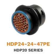 HDP24-24-47PE DEUTSCH Колодка штыревая 47 pin ― Auto Tuning Group Ltd