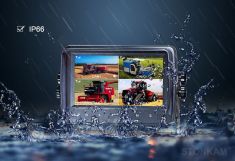 HDW700125Q Беспрводной монитор 7 " HD цветной TFT, 4 канала, IP66 водонепроницаемый, квардратер ― Auto Tuning Group Ltd