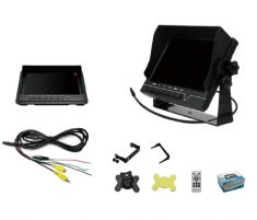 LCD007-ZG2AV TFT 7" монитор 2 канальный, IP54 (для транспорта) ― Auto Tuning Group Ltd