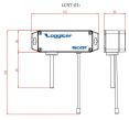LCRT-01 беспроводной датчик температуры для термологгера LOGGICAR-R 