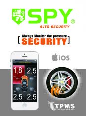 SPY LP510 iphone TPMS (подключение в гнездо прикуривателя, внешние датчики 4 шт) ― Auto Tuning Group Ltd