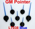 LT038 KIT Series Gauge Pointer  GM набор стрелок 7шт (цвет голубой, красный,белый) 