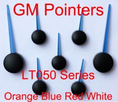LT050 KIT Series Gauge Pointer  GM набор стрелок 7шт (цвет голубой, красный) ― Авто Тюнинг Групп