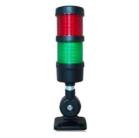 Колонна светосигнальная  2 цвета (зеленый, красный), зуммер, кронштейн 90°, 24в ― Auto Tuning Group Ltd