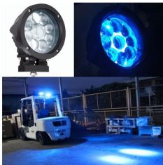 Комбинированный синий предупреждающий фонарь для вилочного погрузчика.  27Вт  ― Auto Tuning Group Ltd