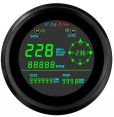 Универсальный цифровой ГЛОНАСС/GPS - спидометр, компас 12-24в, 85мм   новый дизайн 