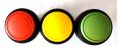 RDTACT-3017-WG Выключатель кнопочный (зеленый)