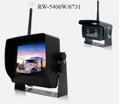RW-5604W/6731 Видеосистема 5" для спецтехники (беспроводная) +1 камера (комплект)  ― Auto Tuning Group Ltd