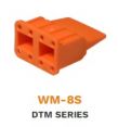 WM-8S Фиксатор колодки DTM06-8S 8 pin